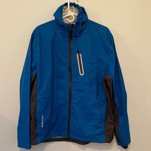 Glaciers edge windbreaker raincoat.  Size Large.